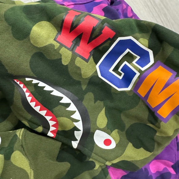 AUTHENTIC BAPE Camouflage Kids Hoodie - Picture 3 of 7